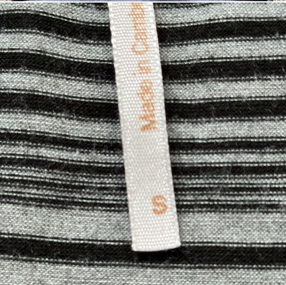 Free People Gray & Black Racerback Style Stretchy Fit & Flare Dress. Sm - Picture 9 of 12